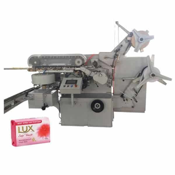 Double-paper soap packing machine