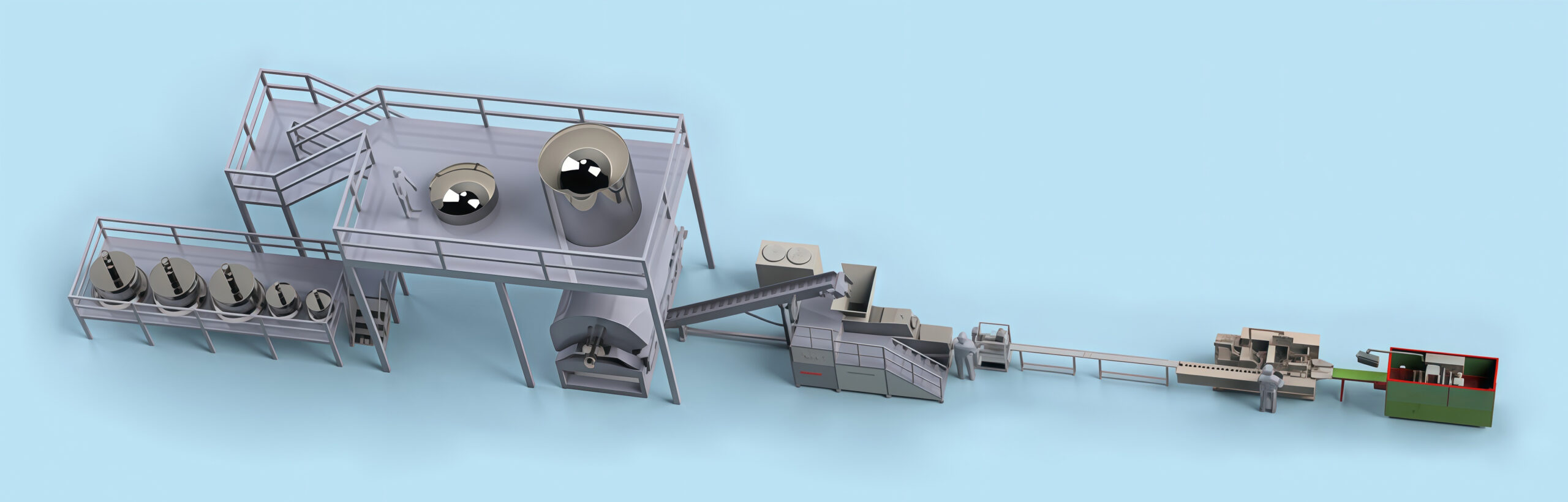 soap production line