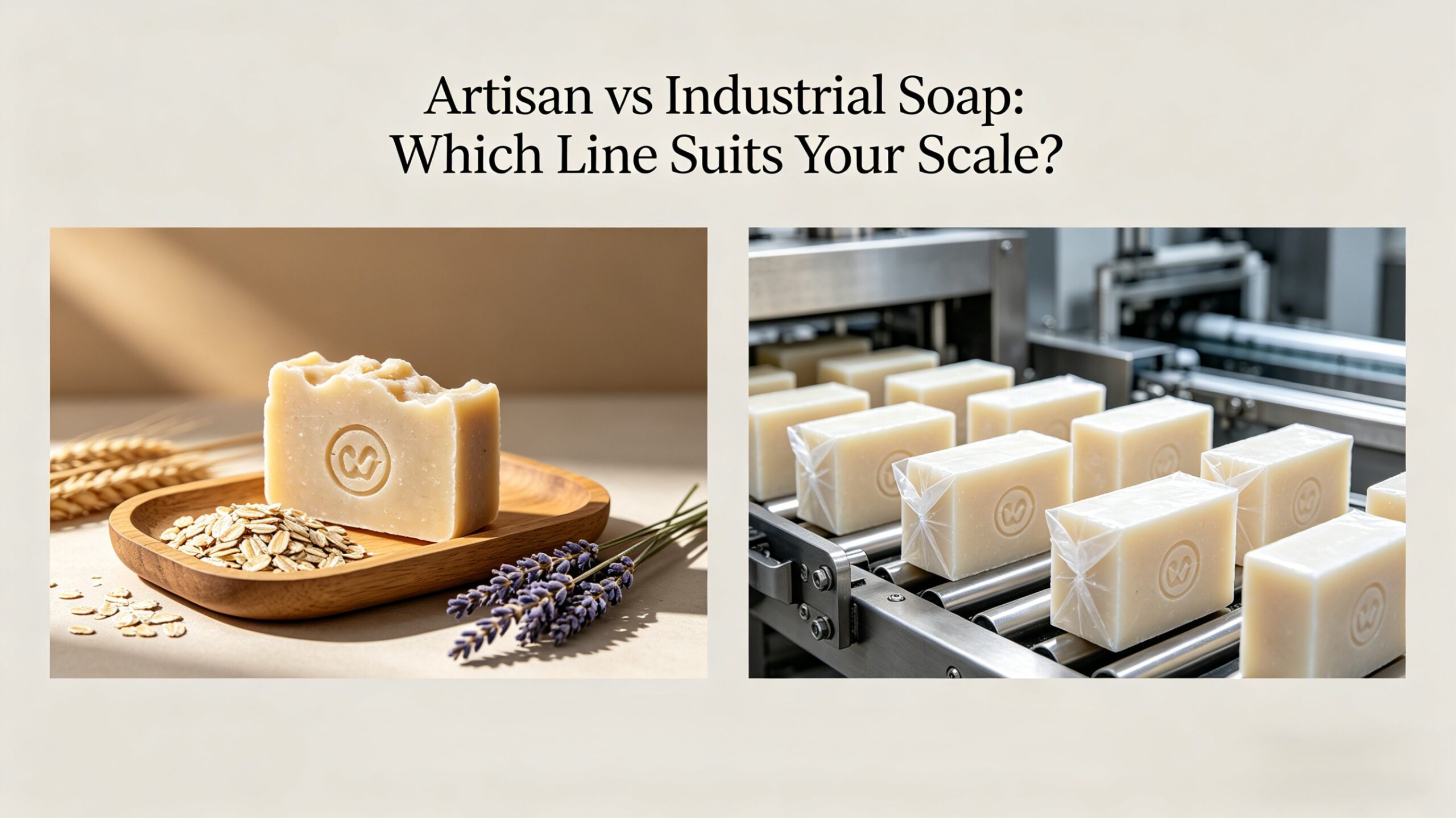 Artisan vs Industrial Soap: Which Line Suits Your Scale?