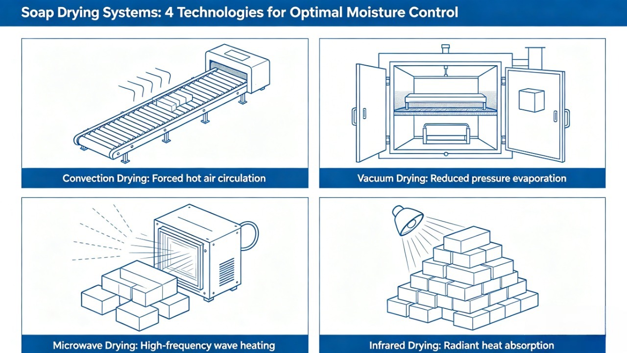Soap Drying Systems 4 Technologies for Optimal Moisture Control