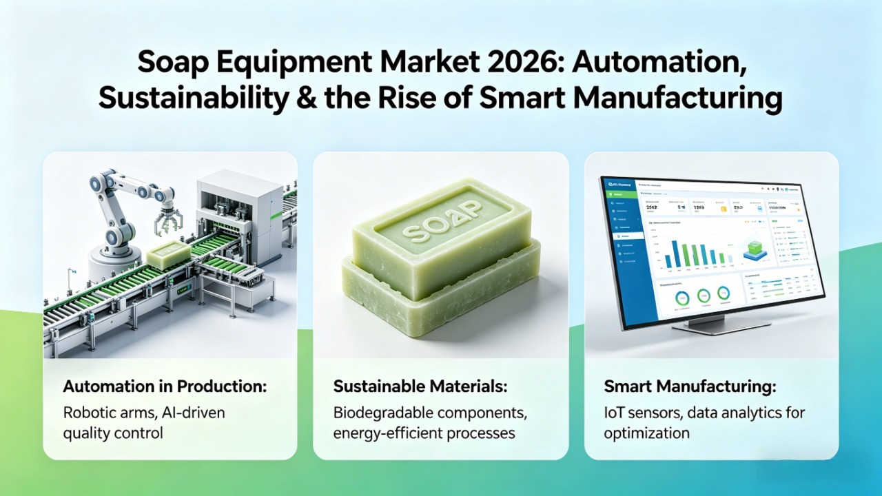 soap equipment market 2026:automatic ,sustainability & the rise of smart manufacturing