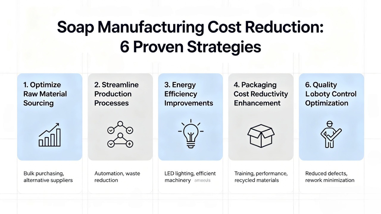 Soap Manufacturing Cost Reduction 6 Proven Strategies