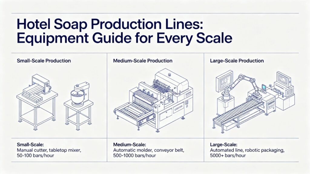 Recommendations for Choosing a Hotel Soap Production Line