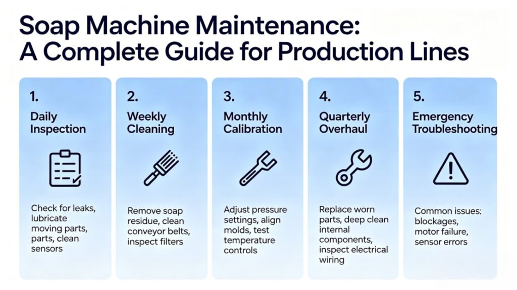 Soap Machine Maintenance A Complete Guide for Production Lines