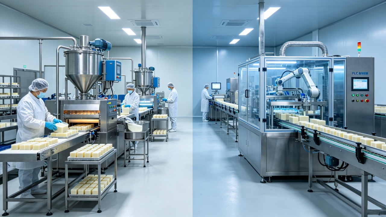 Semi-automatic vs Fully Automatic Soap Making Machine