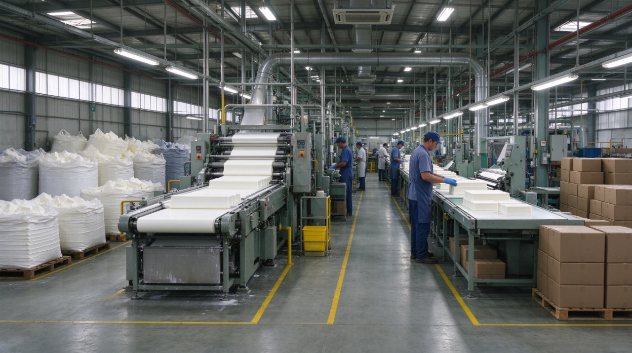 Soap Factory Layout Design Space Planning for Soap Production Line